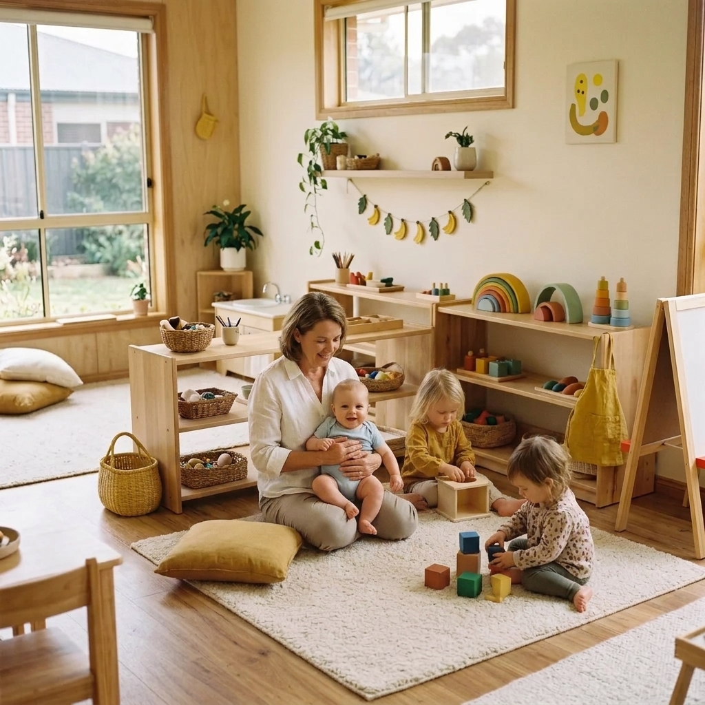 Montessori Academy Downey — infant care and toddler classroom