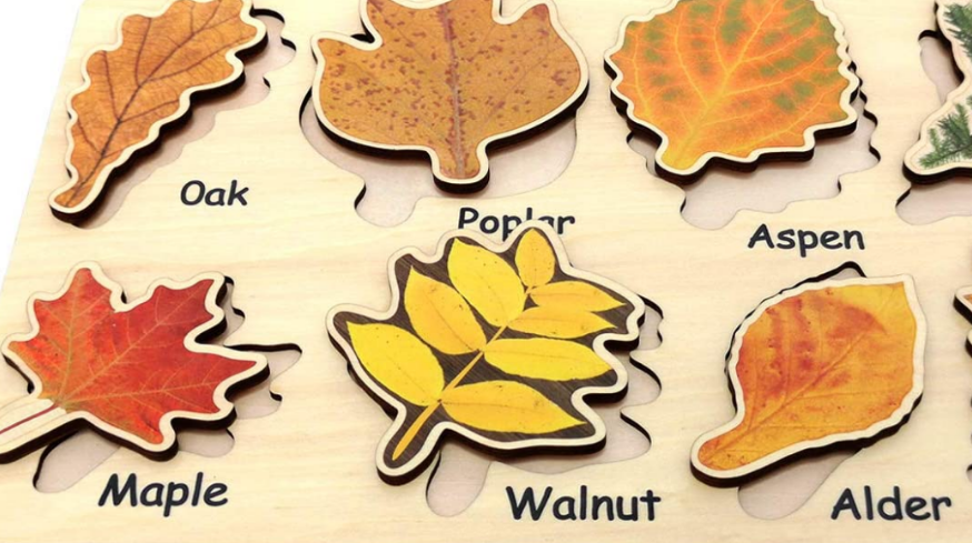 leaf wooden jigsaw puzzles