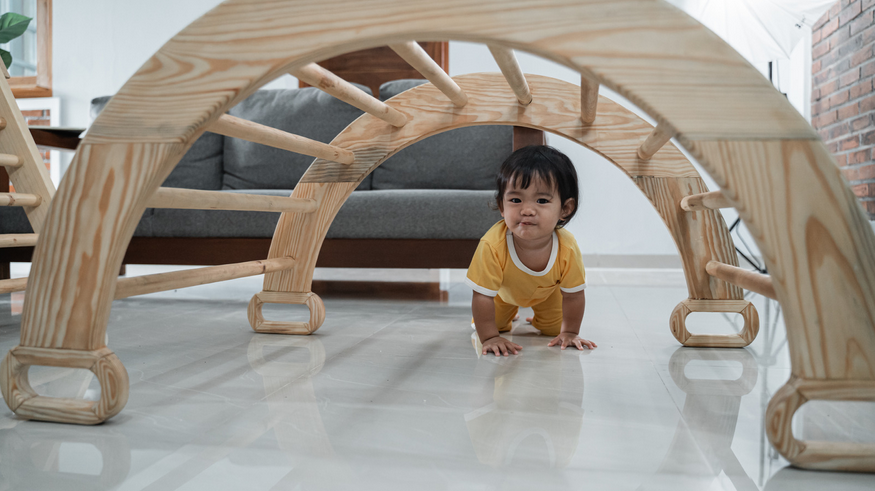 montessori climbing toys