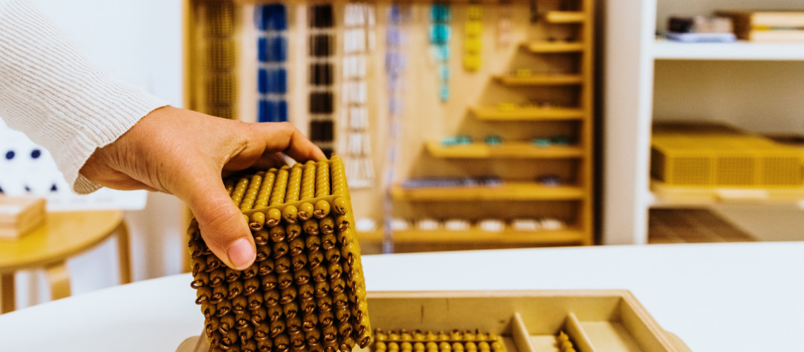 montessori golden beads