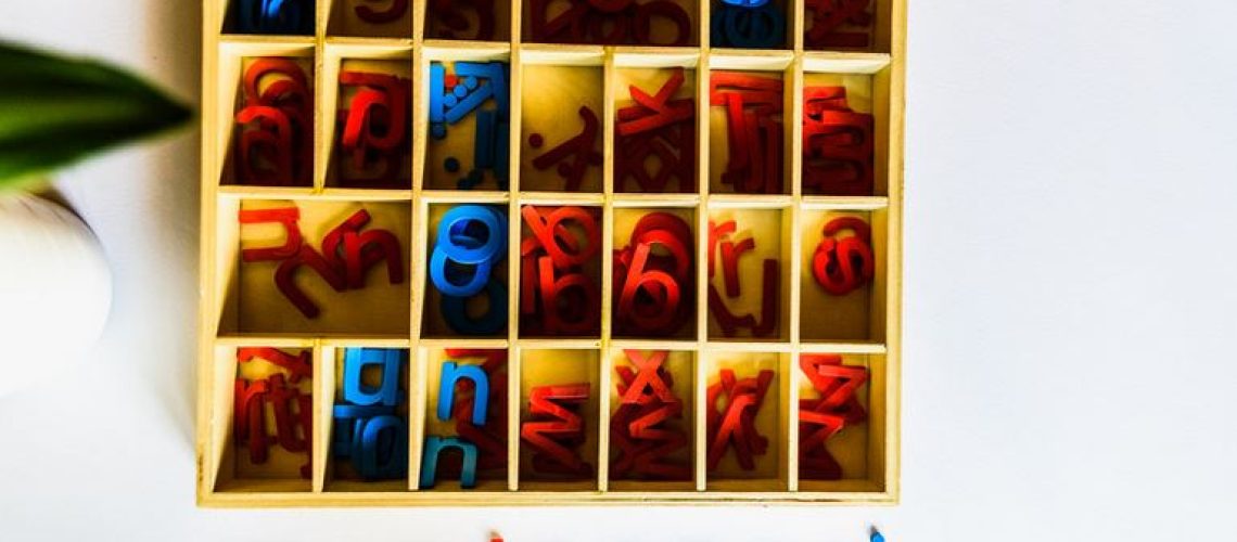 montessori moveable alphabet