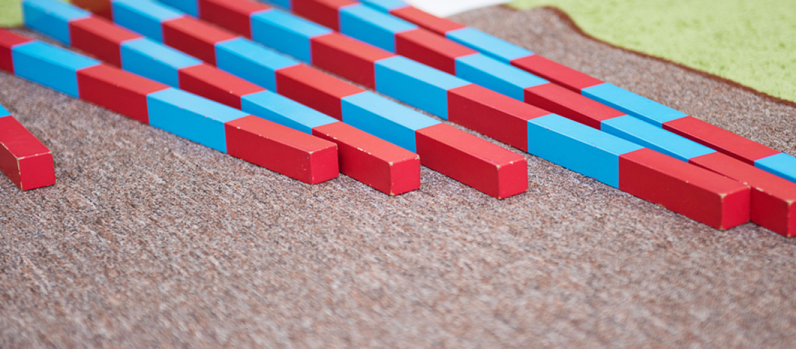 montessori number rods